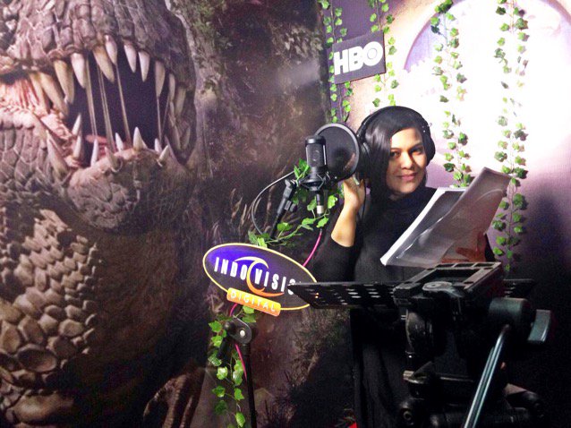 Had much fun while doing Jurrasic World The Movie dubbing  for <a href="/hbo_asia/">HBO Asia</a> only on  ... m.tmi.me/1fcou0