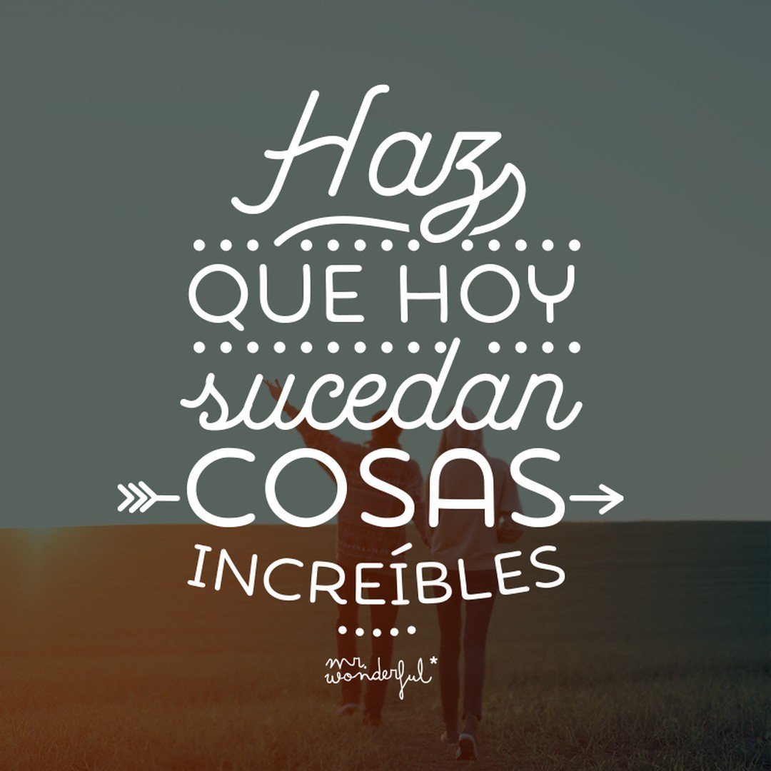 mrwonderful_'s tweet photo. Primer paso para disfrutar al máximo de vida. #mrwonderfulshop #FelizMartes https://t.co/kKQGXltOlz