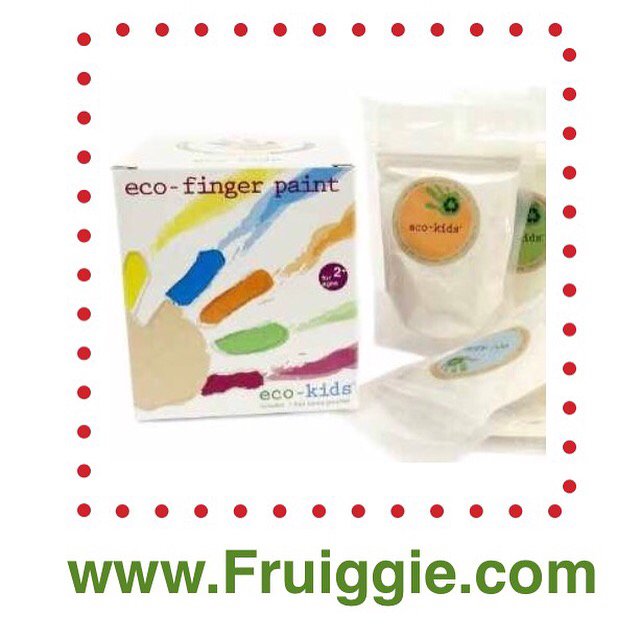 Looking for all natural paint? Try our all natural &amp; nontoxic Eco-Finger Paint available at Fruiggie.com