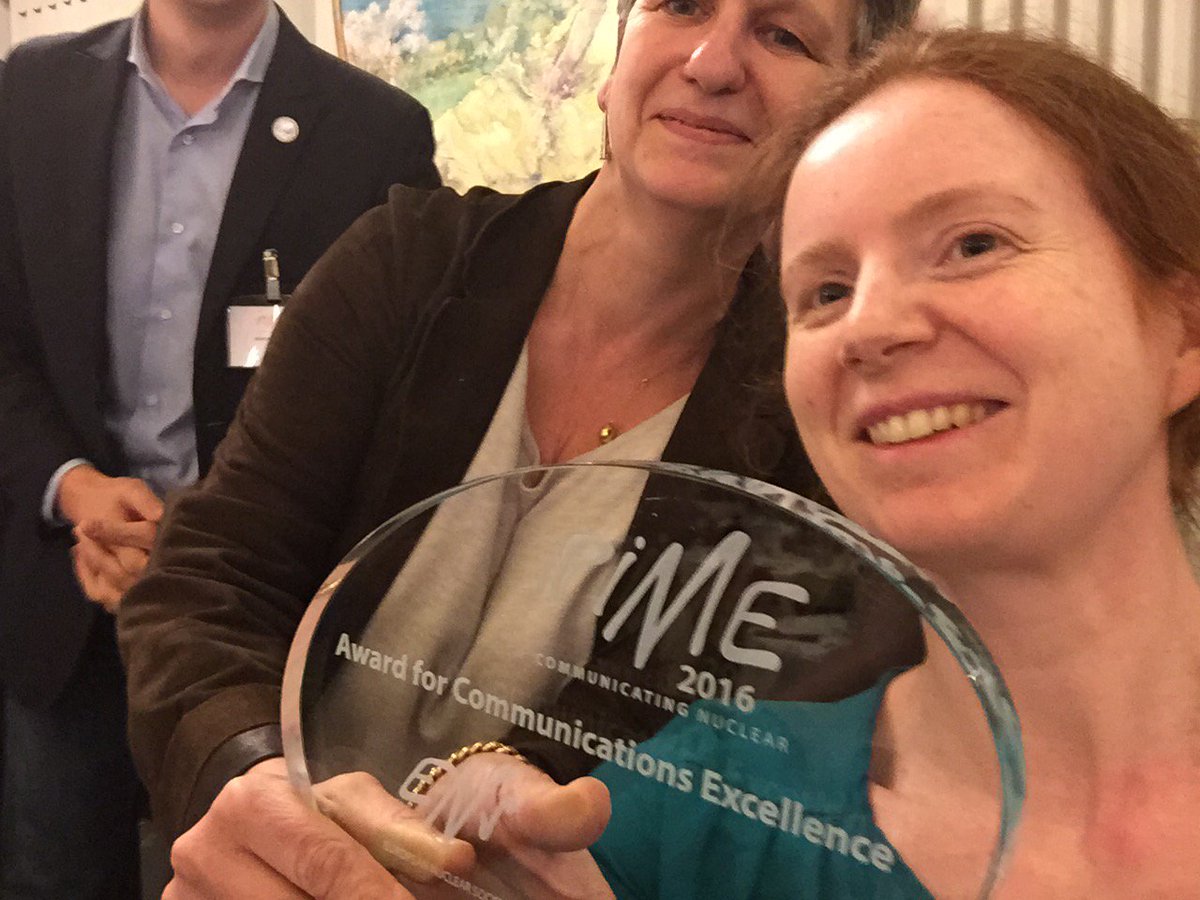 euronuclear's tweet photo. And the winner of the #PIME2016 Award is @nuclear4climate Congratulations! https://t.co/Z30wk05bgi