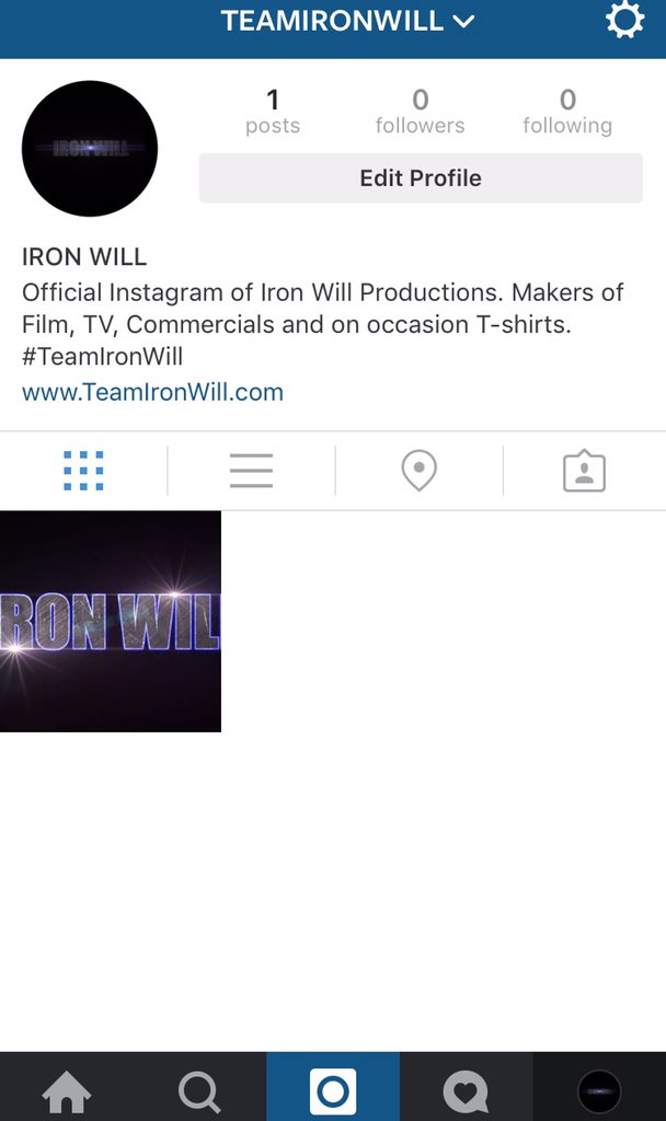 #IRONWILL tweet media