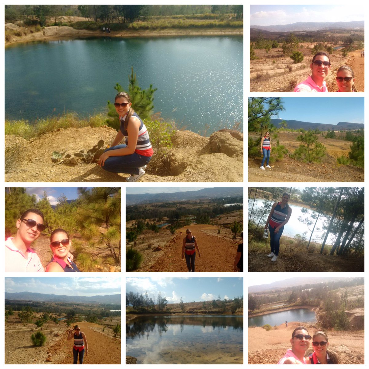 vanecaraballos's tweet photo. #Boyaca #Villadeleyva  #Puentedeboyaca #pozosazules #Desierto 👫🏞🏜😎😊 https://t.co/UZCkziBtZf