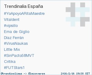 trendinaliaES's tweet photo. #FUTStars1 acaba de convertirse en TT ocupando la 10ª posición en España. Más en https://t.co/K5DFqqcseW #trndnl https://t.co/p68ab1MmSE