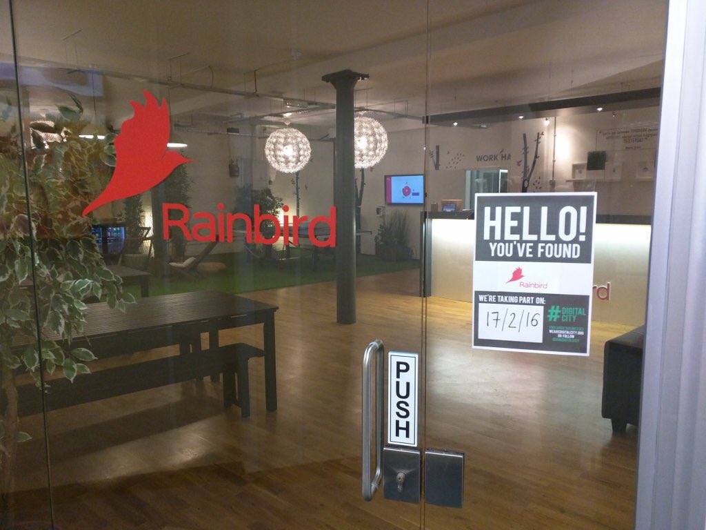 OurDigitalCity's tweet image. Let tomorrow's cool office battle commence! #DigitalCity We have - @RainBirdAI @avivaplc @Liftshare @EposNow