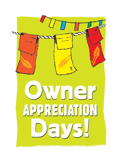 PFC_KZOO's tweet image. Owner Appreciation Days are just around the corner. What's your reason for being a Co-op Owner? #StrongerTogether