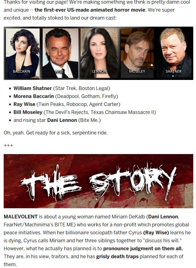 horrormuseum's tweet photo. MALEVOLENT Teaser/Trailer> https://t.co/HgMpYUlj4b #WilliamShatner #MorenaBaccarin #RayWise #BillMoseley #DaniLennon https://t.co/bCSc4tBMMd
