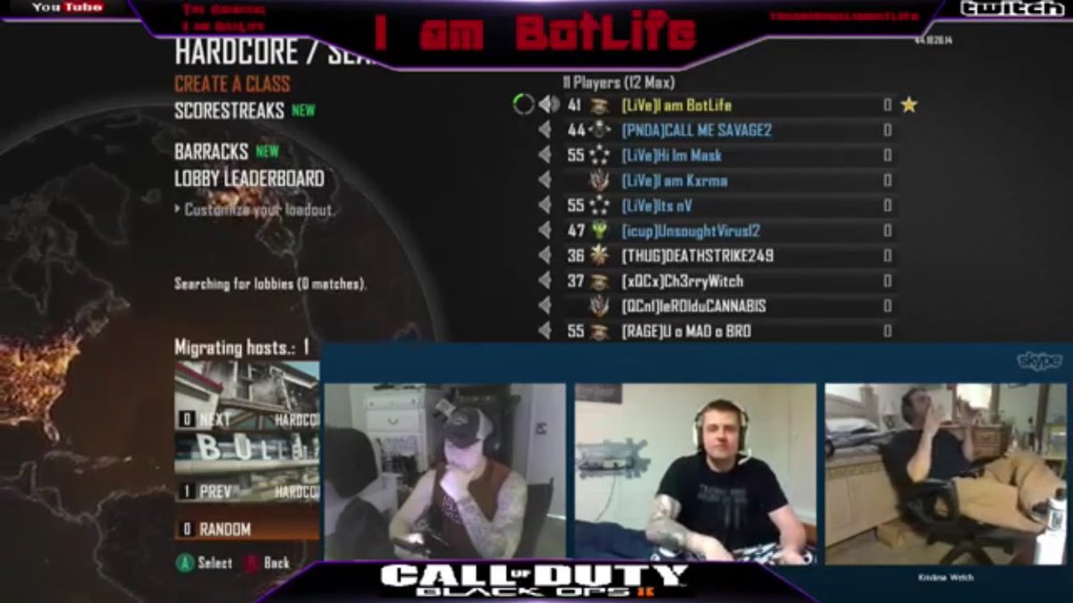 IamBotLife's tweet image. Triple cam live stream!