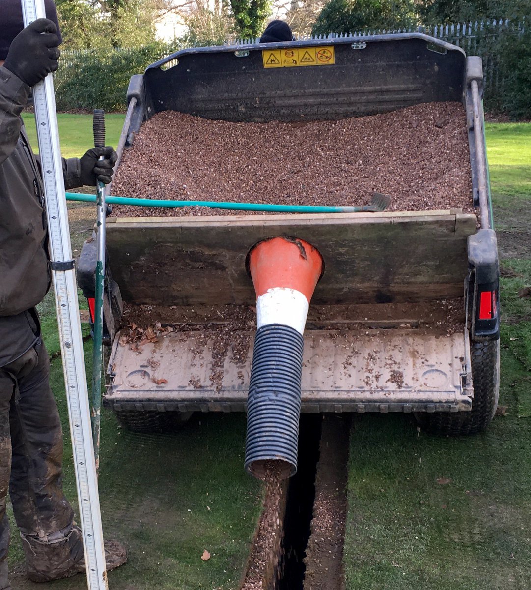 The Trenchfiller2000 MK2 #greenkeeping