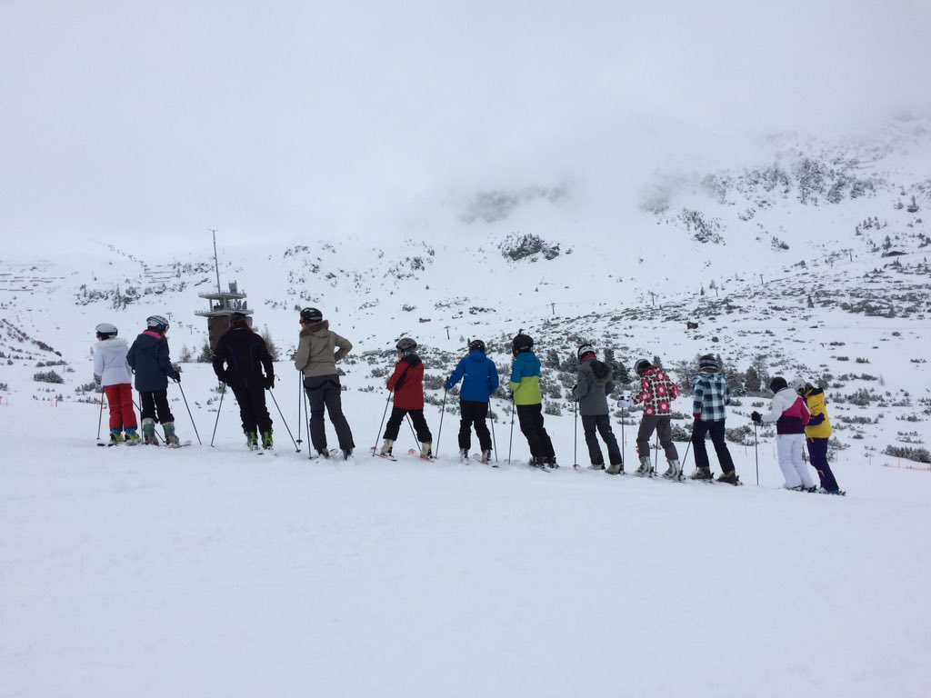 SHSsociology's tweet photo. @StroudHigh day 4 on the slopes - spirits high #SHSskitrip https://t.co/k63oRestUl