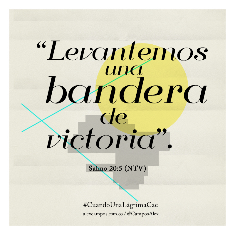 CamposAlex's tweet photo. "Que gritemos de alegría cuando escuchemos de tu triunfo. Que el Señor conteste a todas tus oraciones", Sal 20:5. https://t.co/3z1K2Sspn9