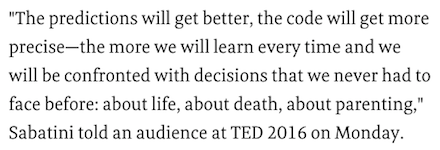 FastCoImpact's tweet image. A few drops of your blood can tell scientists almost exactly what you look like buff.ly/1SQwoCL #TED2016