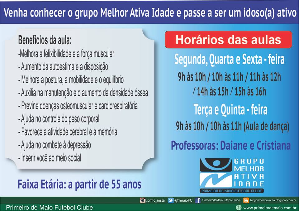 Venha fazer parte do Grupo Melhor Ativa Idade!
