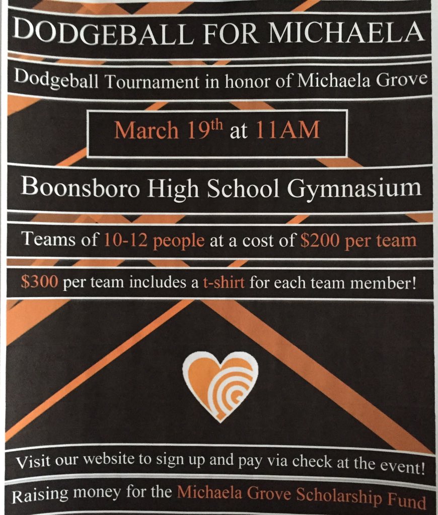BoonsboroNHS's tweet photo. Registration website will be up soon! If you already have a team put together, contact an NHS member to sign up 🔶💙🔶 https://t.co/WAzbV8lHDo