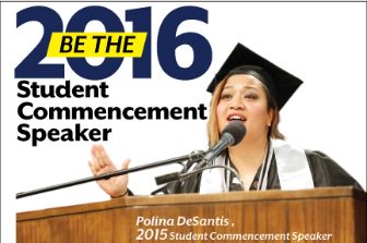 northshore_cc's tweet photo. Could you be the Student Speaker or the Student Singer at the 2016 Commencement? Details: https://t.co/A56RtOs1Mf https://t.co/tEOlr4u6do