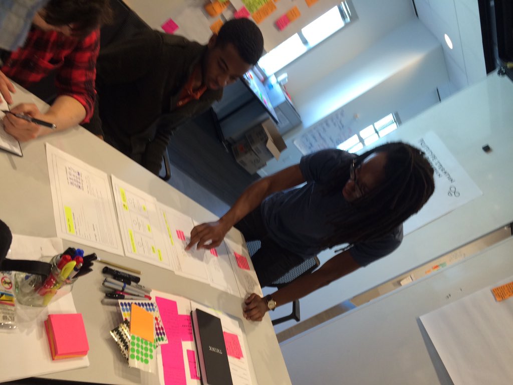 UXtra_design's tweet image. A morning of user testing #makeReflectObserve #failFast #prototypeTesting #ibmDesignThinking