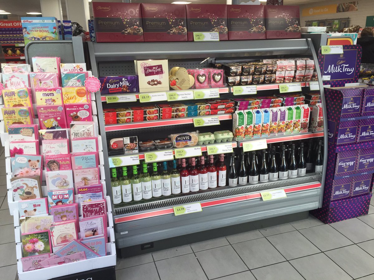 MyLocalWeekSt's tweet image. 06/03/16 Mothers Day- Breakfast in bed? Ready meals on offer &amp;amp; bottle of something nice? Or just a sweet treat?