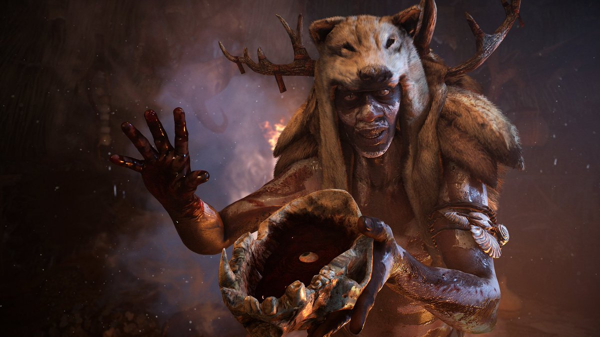 Ubisoft's tweet image. Just seven days until you can get your paws on #FarCryPrimal! Which beast are you most excited to tame?