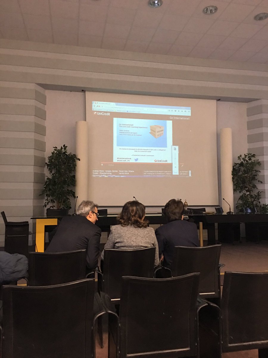 In attesa di iniziare il video seminar Go International su digitalizzazione ed export in CCIAA MATERA!