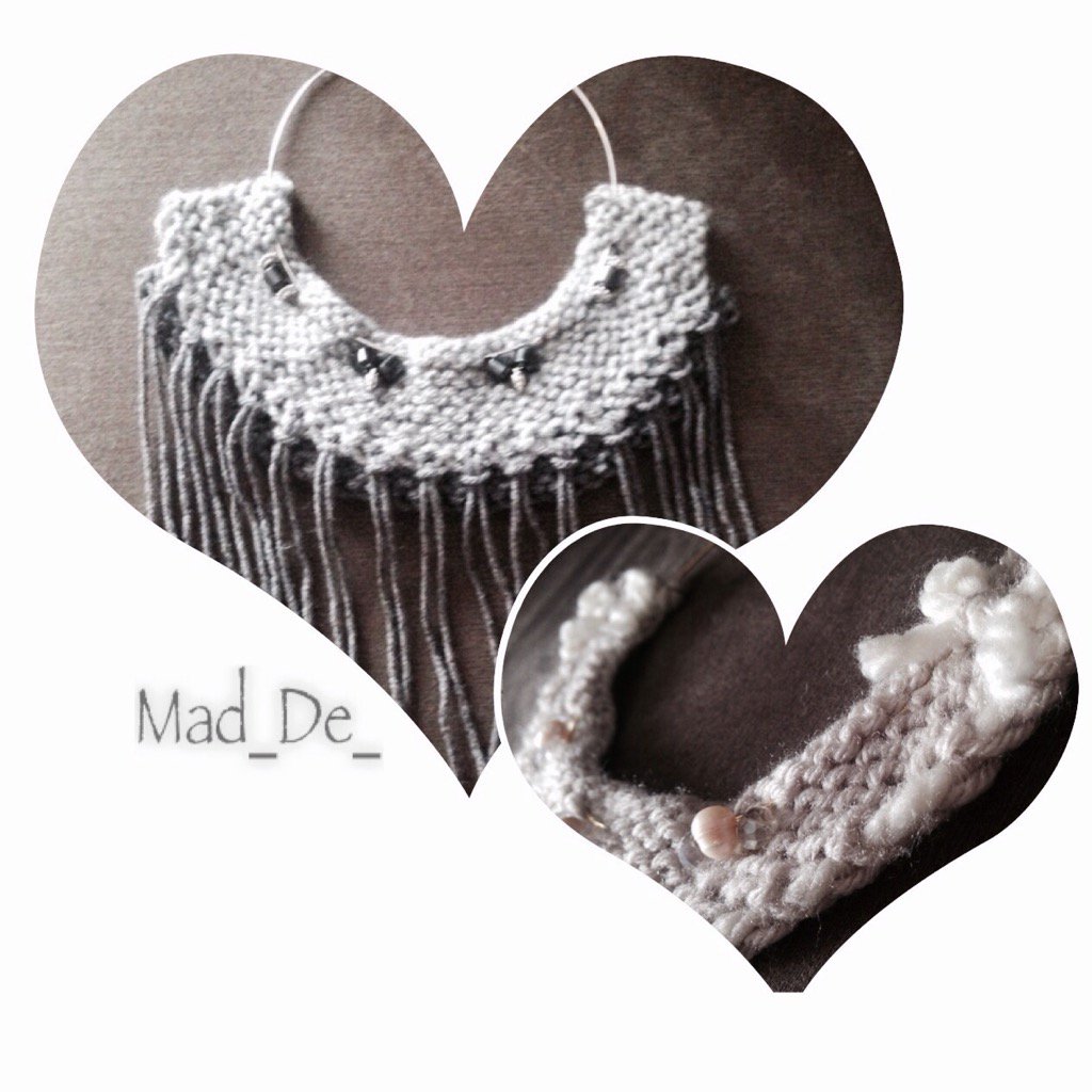 Mad_De_'s tweet photo. #knitting #necklace  #handmade #stunning #LoveIsInTheAir _by @Mad_De_ https://t.co/n7VxqCKljU