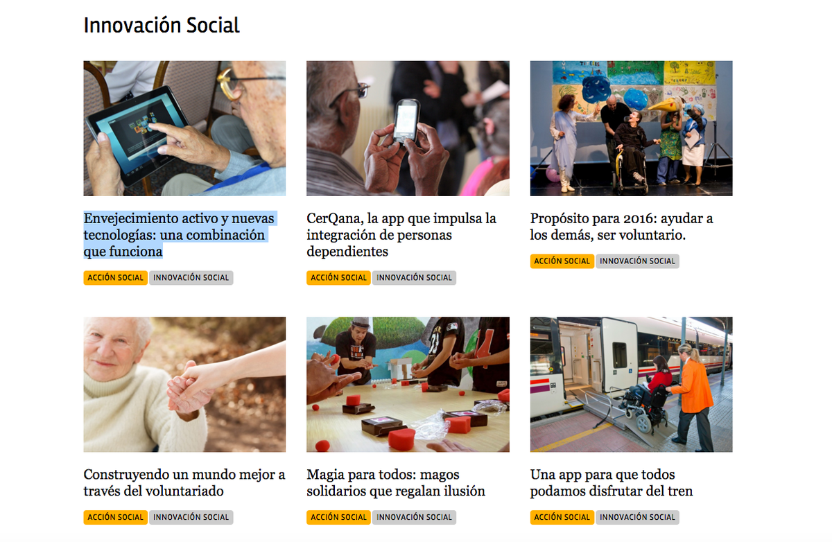 ¿Quieres conocer todas las novedades sobre #InnovaciónSocial? Visita nuestro blog: bit.ly/1PcXAJE