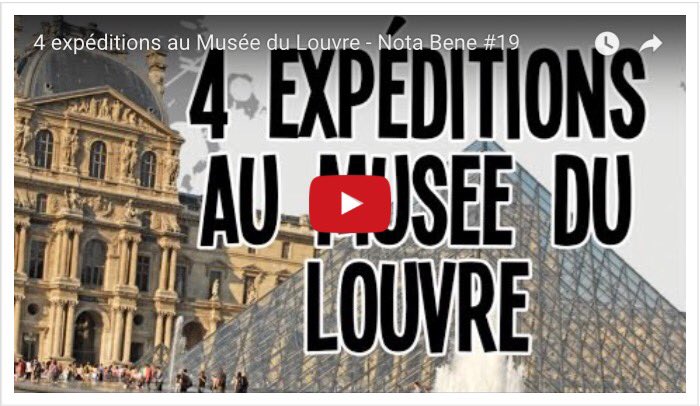 MinistereCC's tweet image. Le @MuseeLouvre innove et invite trois #youtubeurs pour réaliser des vidéos via @exponaute &amp;gt; bit.ly/1Q5emMn