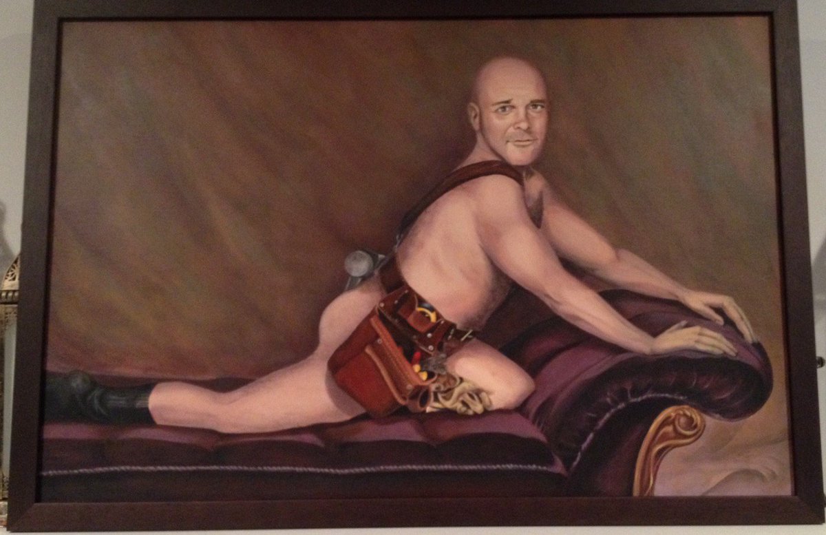 Just for the record @Bryan_Baeumler did not pose nude for this.I let him le...