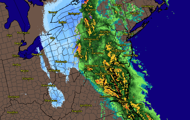 DaveCurren's tweet photo. Winter to Spring. Temps are 45º warmer now than 24hrs ago & wind driven rain is on the way @News12NJ #weatherwhims https://t.co/8vdjEtCfcP