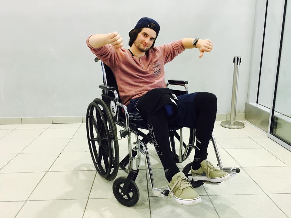bodyice_eu's tweet photo. Misha Gasser is out with a knee injury. BodyICE helps the healing. Good luck to his dudes worldcupfinals in Minsk! https://t.co/EfBn7UaJ7T