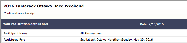 ali_zim's tweet photo. Here we go again... @OttawaMarathon #42point2 #BQorBust #seriouslythistime https://t.co/lCGdpJmoM1
