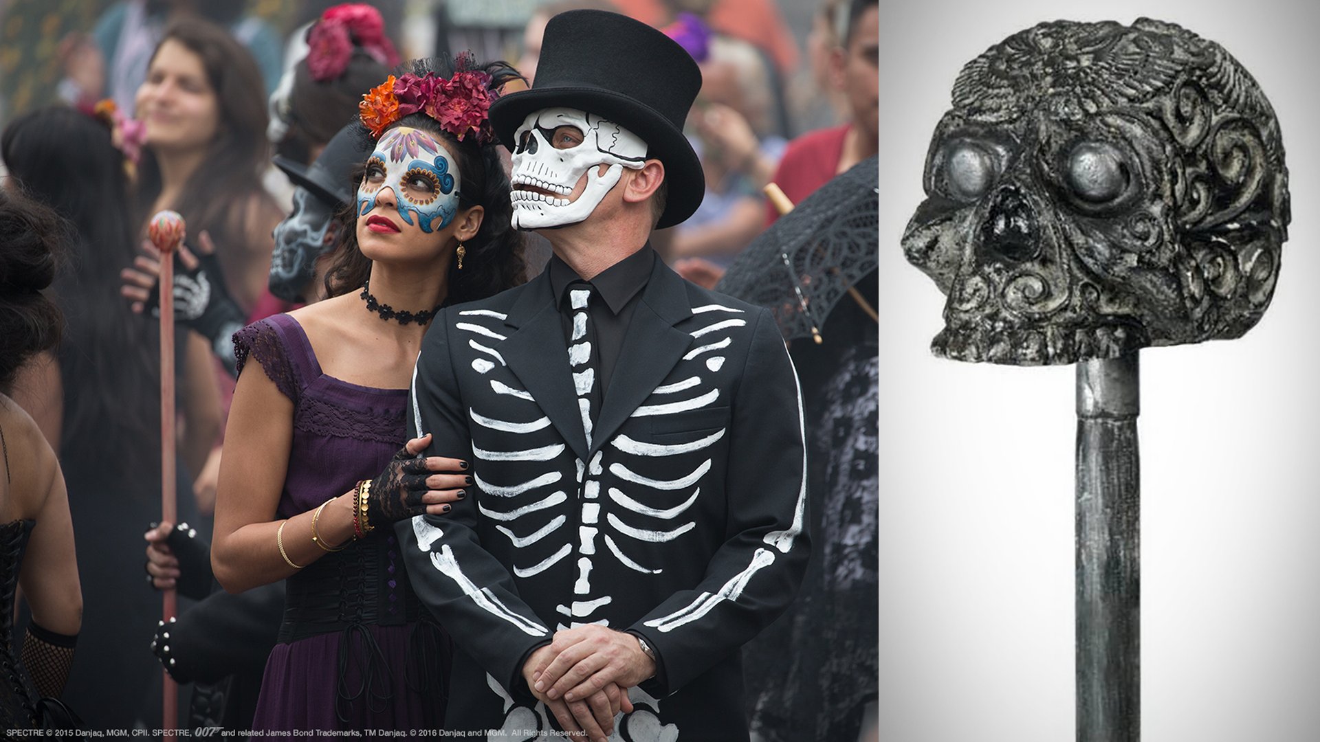 Articulated Skull Mask Reproduction James Bond 007 Spectre UK