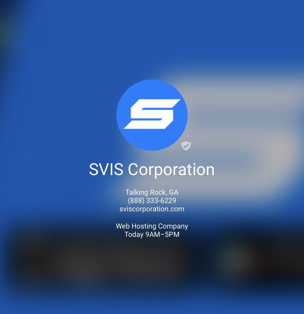 sviscorporation's tweet photo. A big thank you to @Google for verifying our Plus and Business Page! https://t.co/j0N92ylaN4