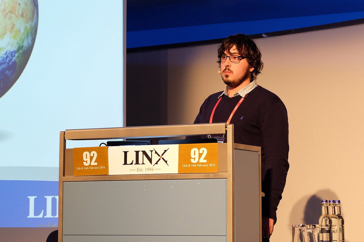 LINX_Network's tweet photo. #LINX92: Sam Frances is giving an overview of LINX's position on the Draft Investigatory Powers Bill #IPBill https://t.co/AR8bUAVrG6