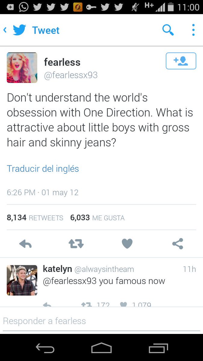 StoranUp's tweet photo. Este es el tuit que los chicos leyeron en el "Mean tuits" https://t.co/fT00LJY6Zu