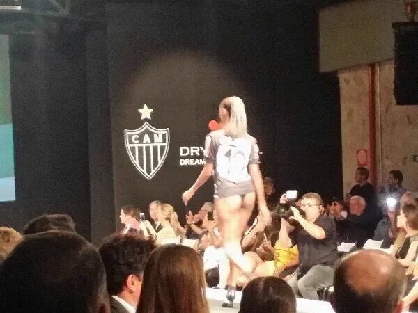 Atletico Mineiro have released their new shirts using Brazilian models in their underwear