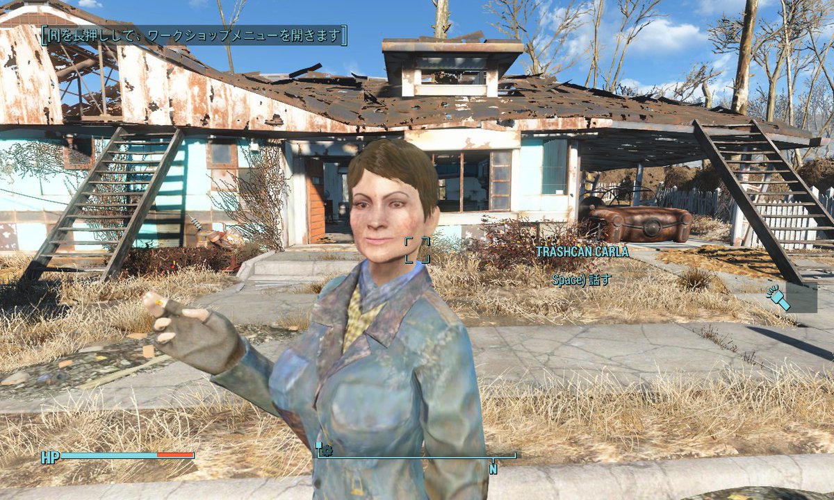 フカヒレ On Twitter Fallout4推しモブ選手権2016 カーラおばちゃん 猫背 目が充血 アゴ 服は着たままで おぃｨ カーラぁ 凄い濃い人物なのにいつの間にかサンクチュアリに居る Https T Co 6err1zptzp