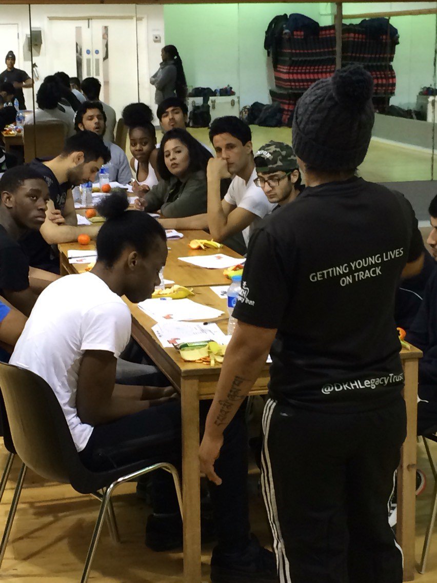 Exciting day at our #SportForChange programme, we received a VIP visit from Lady Kitty Spencer!