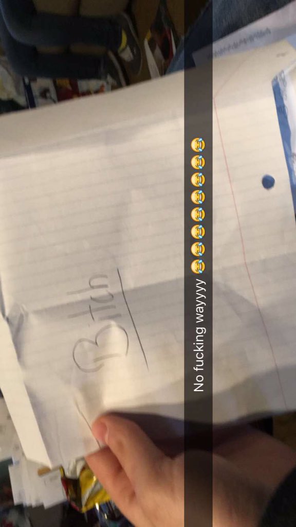 Chayse_3's tweet photo. I'm so weak, @Dave_Sch12 really mailed me this from BMT 😂😂😂 https://t.co/xCkCloMJeQ