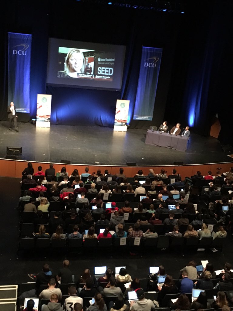 mooreconnects's tweet image. Full house at #GetStarted16 @DublinCityUni