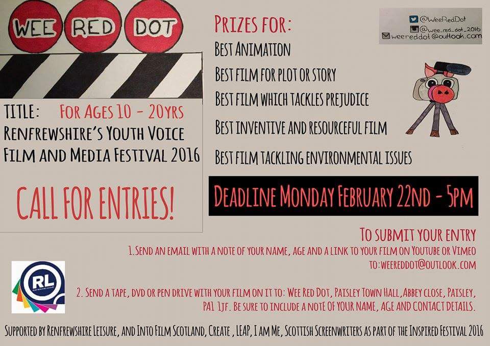 scotscreenwrite's tweet photo. Checking out "Youth film festival" on Scottish Screenwriters: https://t.co/4Vm5ipuYGI https://t.co/vffJOzmv4U