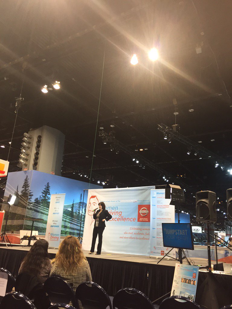 BNChicago's tweet photo. RT @toyanicolemedia: @mckra1g speaking about her amazing organization @WWDr1ve #WDE16 https://t.co/vCP3TV1Wg9