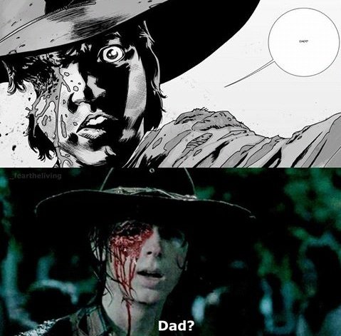 TWD_Spain_TWD's tweet photo. El ojo de Carl!!! #TWD #TWD6enFOX #TWDMarathon #TWDMidSeasonPremiere #TWDFamily #TWD6x09 #TWDInsta https://t.co/SyUOTPWifz