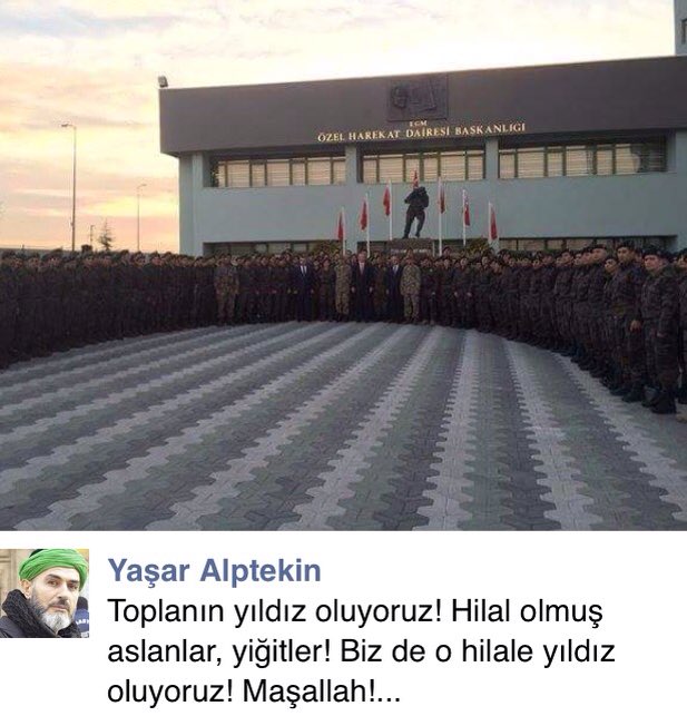 Hilal olmuş aslanlar, yiğitler! Biz de o hilale yıldız oluyoruz! Maşallah!... Selam olsun..

<a href="/varank/">Mustafa Varank</a>