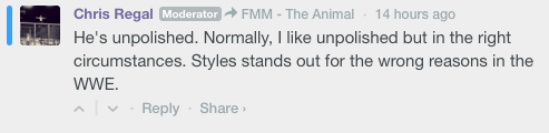 tnameccaquotes's tweet photo. AJ Styles is unpolished. #SpurnedLover https://t.co/no8NpM8Om0