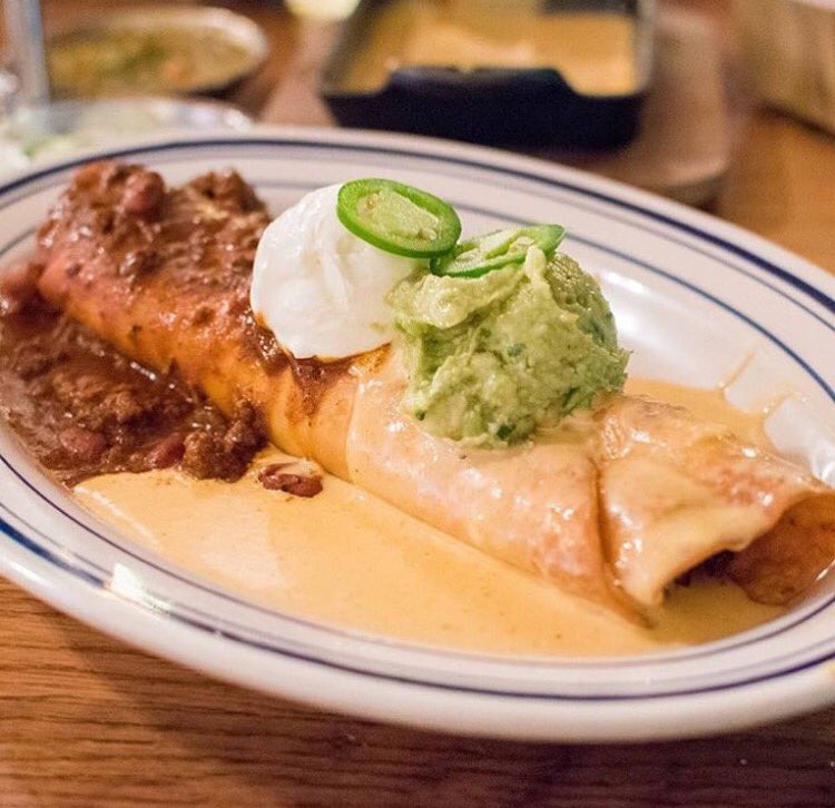 heightstaco's tweet photo. So this what 'perfect February eating Flautas on the patio weather' looks like. Get here for FLAUTA TUESDAY! https://t.co/ocWDvlUBYX