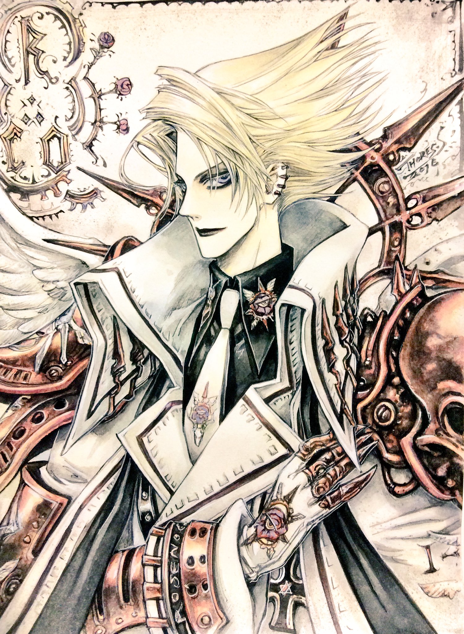 THORES柴本 トリニティ・ブラッド アベル・ナイトロード アクリルスタンド THORES柴本 トリニティ・ブラッド アベル・ナイトロード