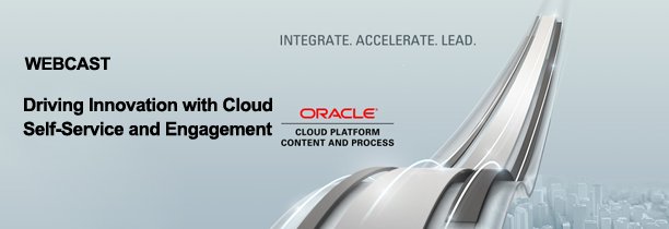 OracleMWSupport's tweet image. Don't Miss Live Webcast Feb 17 on Cloud Content Use Cases #OracleDOCS #OraclePCS #OracleSCS ora.cl/uaA