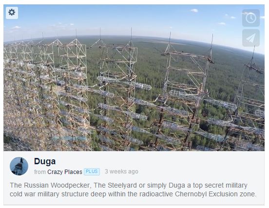 robham101's tweet photo. For anyone that missed the video, DUGA - the Russian Woodpecker.#Chernobyl @CHERNOBYLwelcom https://t.co/VWsHzE2V02 https://t.co/OjT3rBOzT7