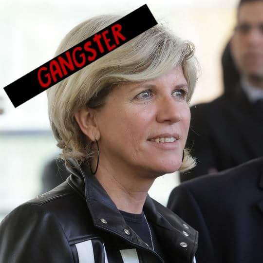 PNerval's tweet photo. Députée, voleuse, condamnée et toujours à l'Assemblée. Sylvie ANDRIEUX se rend à l'AN avec un BRACELET ELECTRONIQUE. https://t.co/UcNnYTj2eg