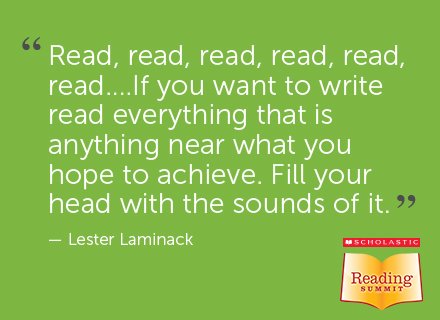 ScholasticEdu's tweet photo. Live NOW at #2016ReadingSummit, @lester_laminack! Tune in to the livestream here: https://t.co/8P9k4QxMhi https://t.co/EF5PYSOIqT