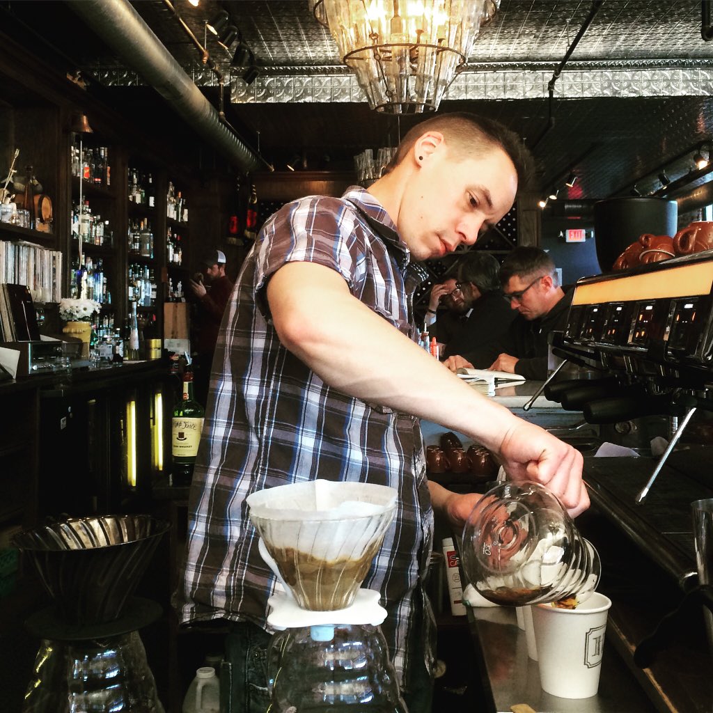 1804Coffee's tweet photo. Behind every good cup of #coffee is a great #barista making it happen.  Thanks for what you do! https://t.co/fBirgv9adT